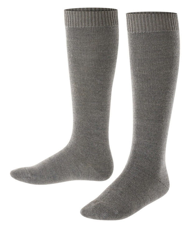 Kinder Kniestr Mpfe Comfort Wool Grau Falke