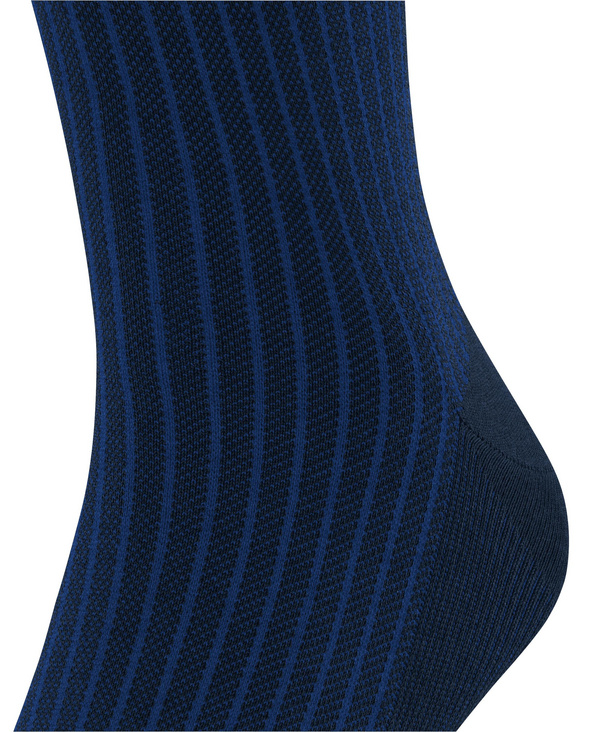 Oxford Stripe Herren Kniestrümpfe Blau FALKE