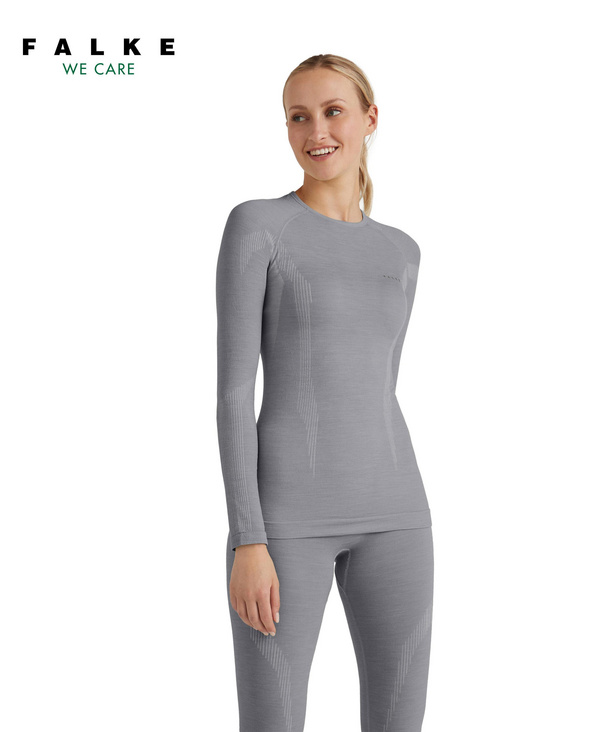 FALKE Dames Broek van onderlaag Wool Tech. Regular Fit