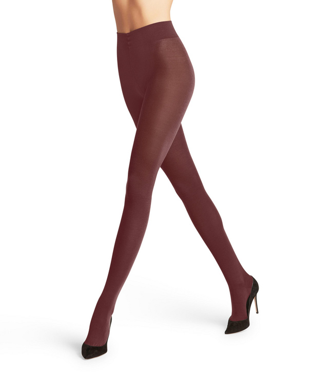Falke Softmerino W Ti laine coton unis 1 paire, Collants Femme, Bleu Dark Navy 6379, 38-40 dès