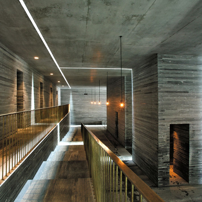 Peter Zumthor  Therme Vals Visualization on Behance