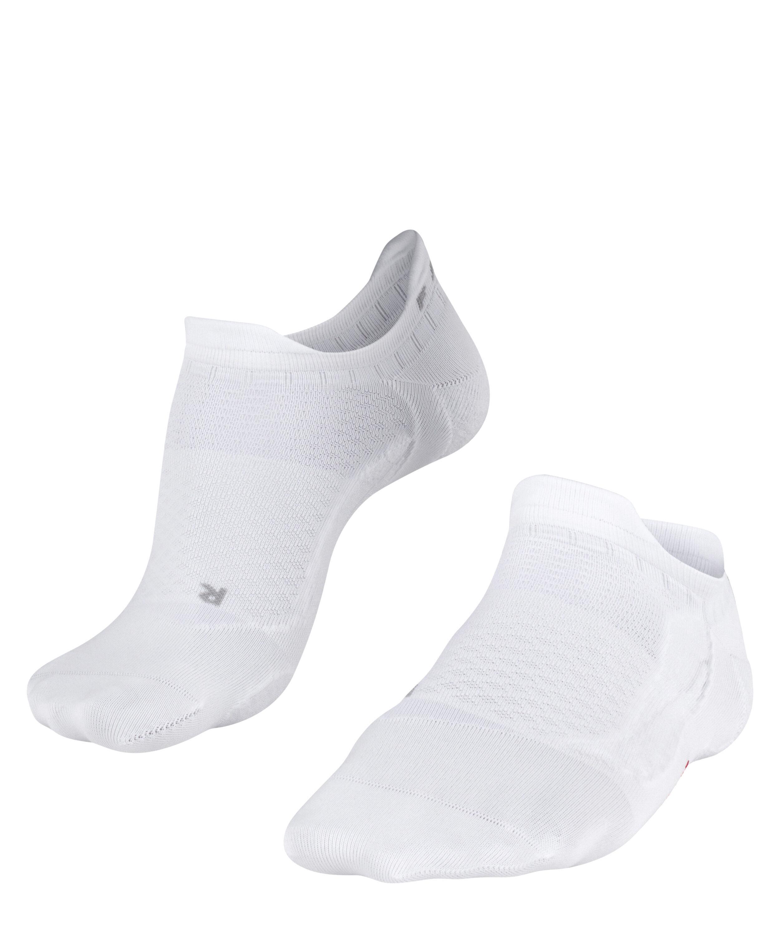 FALKE GO5 Invisible Women Golf Invisibles, 9.5-10.5, White