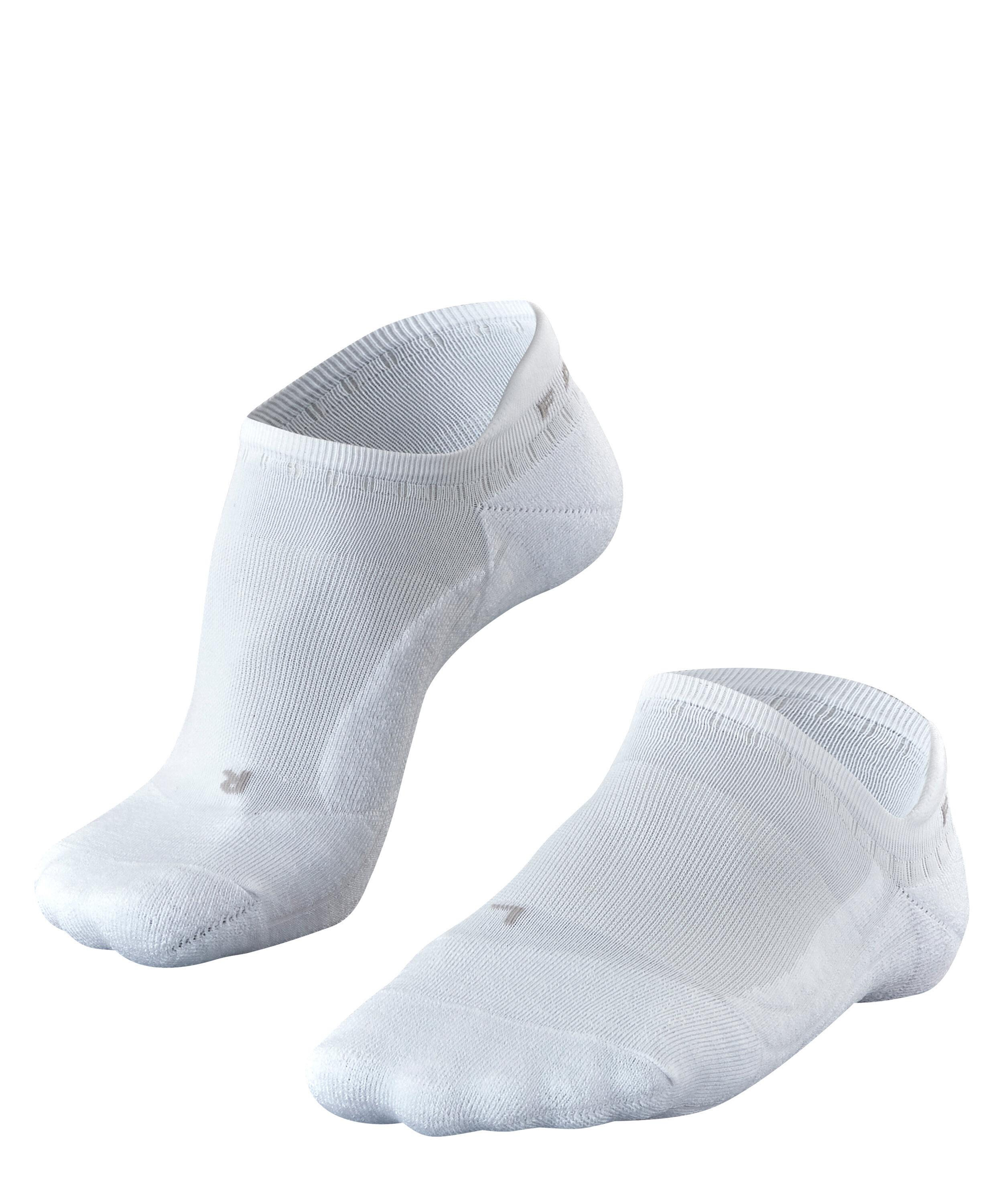 FALKE GO2 Invisible Women Golf Invisibles, 6.5-7.5, White, C