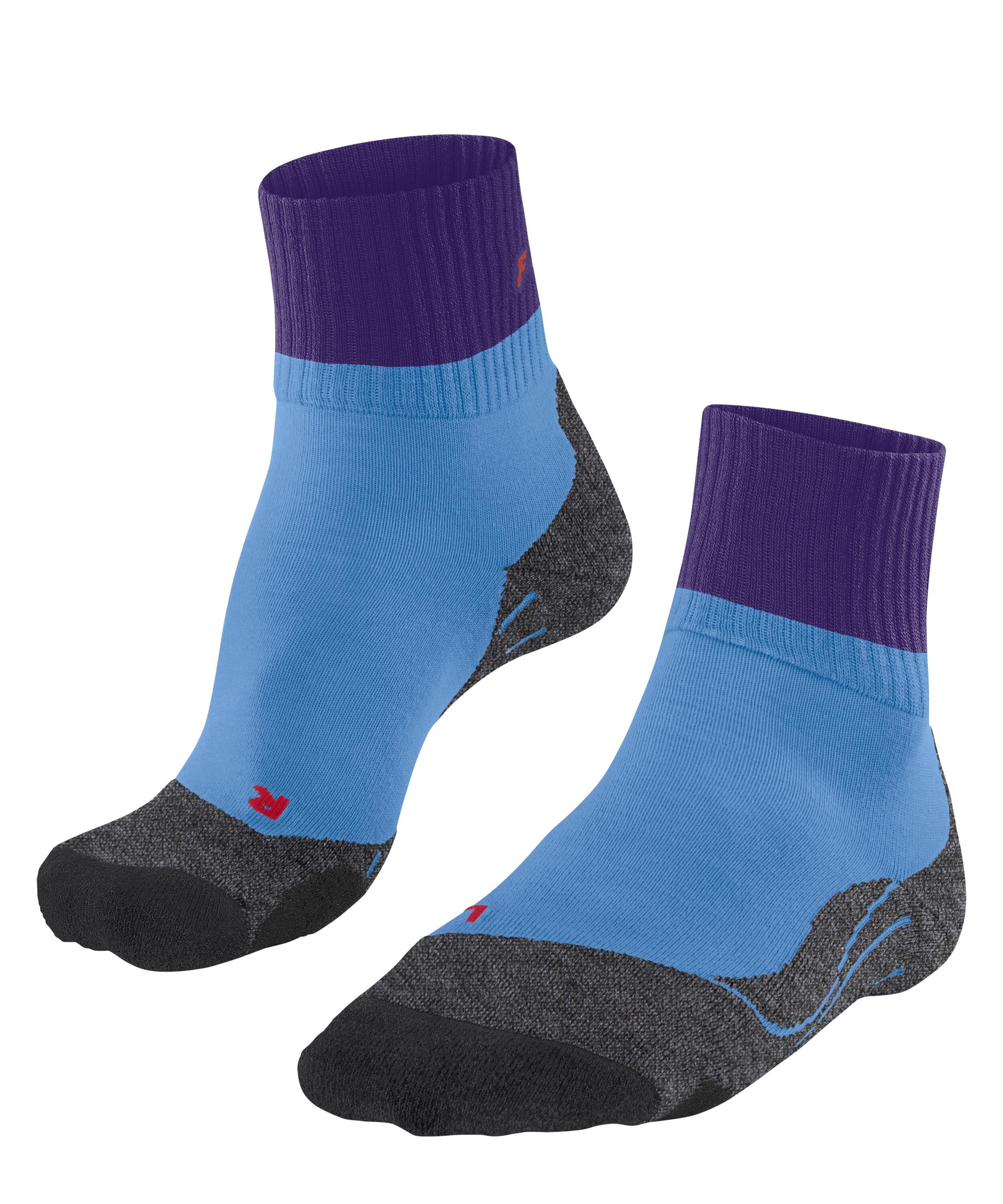 FALKE TK2 Explore Short Women Trekking Short Socks, 8-9, Blu