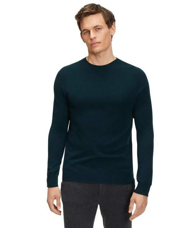 Corneliani Andere materialien sweater in Grün für Herren Herren Bekleidung Pullover und Strickware Rundhals Pullover 