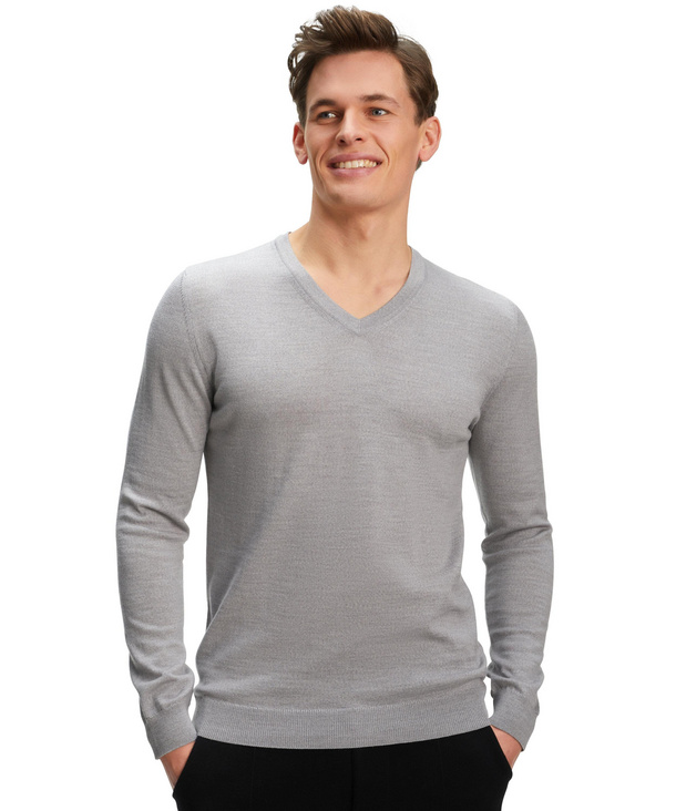 Herren Bekleidung Pullover und Strickware V-Ausschnitt Pullover Eleventy Andere materialien pullover in Grau für Herren 