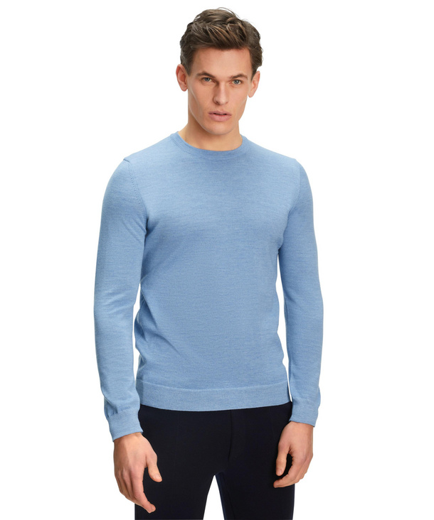 Herren Bekleidung Pullover und Strickware Rundhals Pullover Fay Andere materialien sweater in Blau für Herren 