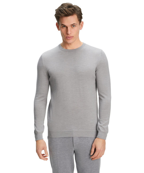 Herren Bekleidung Pullover und Strickware Rundhals Pullover Balmain Andere materialien sweater in Grau für Herren 