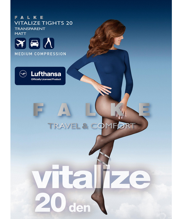 Vitalize 20 DEN Women Tights (Blue)