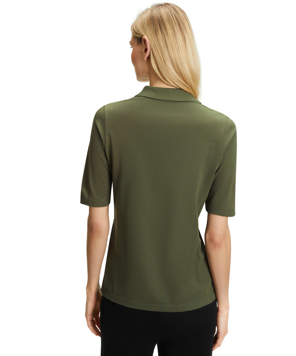 Green polo shop shirts womens