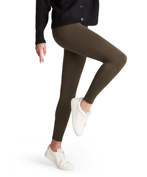 Seamless Women Leggings Green FALKE