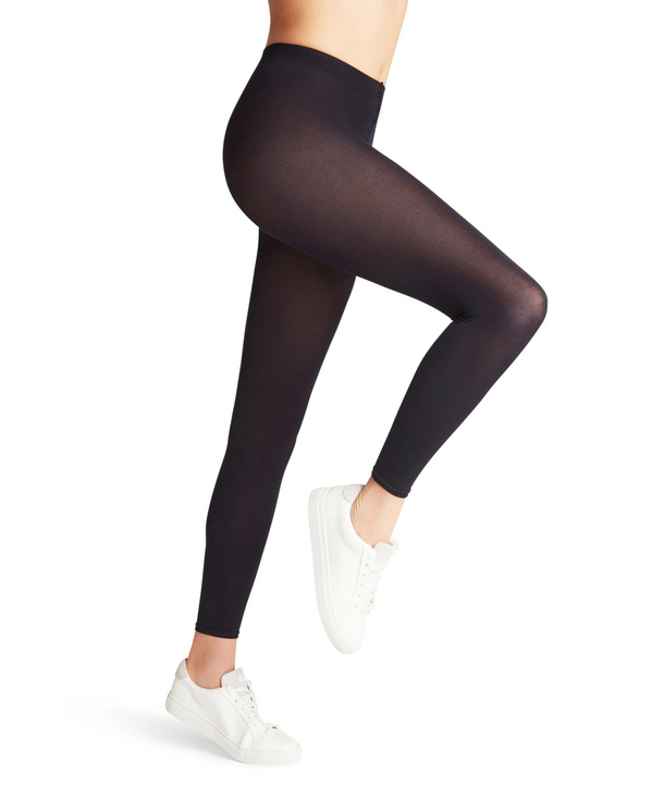 Leggings Cotton Touch (Blue) | FALKE