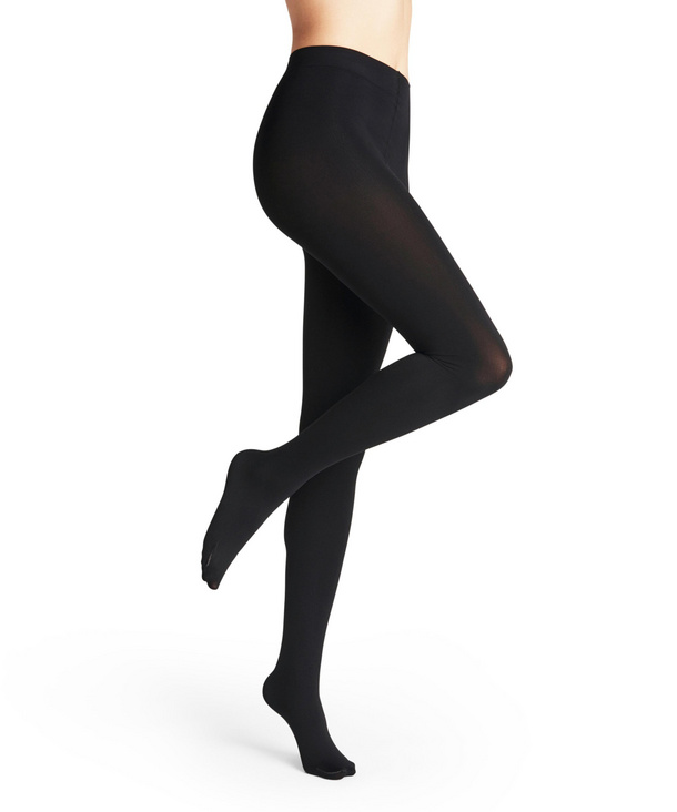 FALKE Pure Matt 100 Denier Tights in Black Womens Clothing Hosiery Tights and pantyhose 