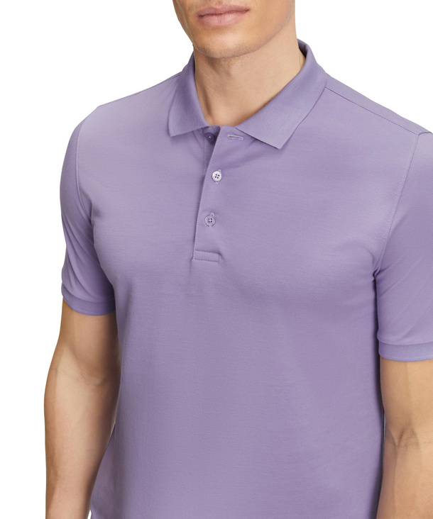 Men Polo-Shirt Polo (Purple) | FALKE