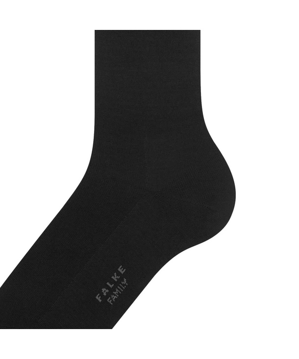 Chaussettes Hommes Coton FALKE Family We Care 14657 - Black 3000