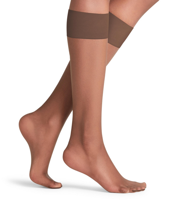 FALKE Synthetic Womens 5309 Coffee Shelina Knee-highs in Brown Womens Clothing Hosiery Tights and pantyhose 