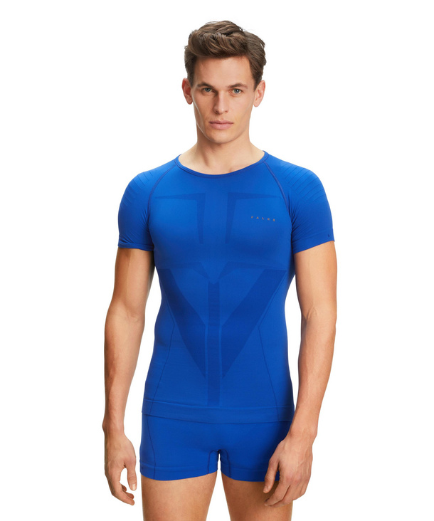 Geef energie ginder in beroep gaan Thermoshirt voor heren: in vele leuke kleuren (Blauw) | FALKE