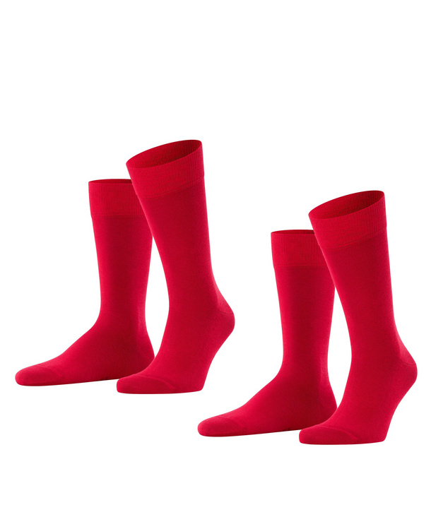Thriller mat geschenk Happy 2-Pack Herren Socken (Rot) | FALKE