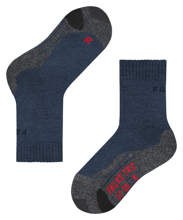 Size 23-26 Blue Note Falke Kids TK 2 Trekking Socks 