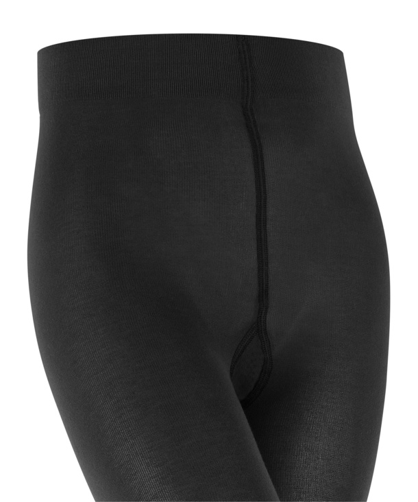 Falke Cotton Touch Kids Leggings XXS Black Blockcolour Cotton