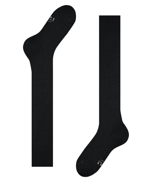 Chaussettes De Ski FALKE SK2 Intermediate Wool M - Laine Mérinos, Confort Pied Droit/gauche, Pour Homme