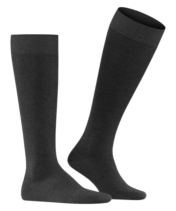 Energizing Wool Men Knee-high socks (Grey)