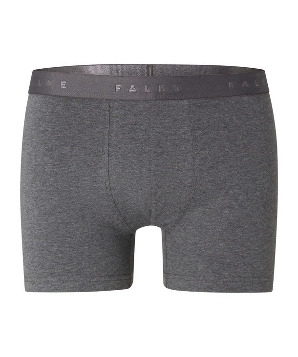 Sweat wicking protection in warm and cold temperatures Grey thermo regulated wool mix FALKE ESS Men Silk Wool boxer shorts Size S 