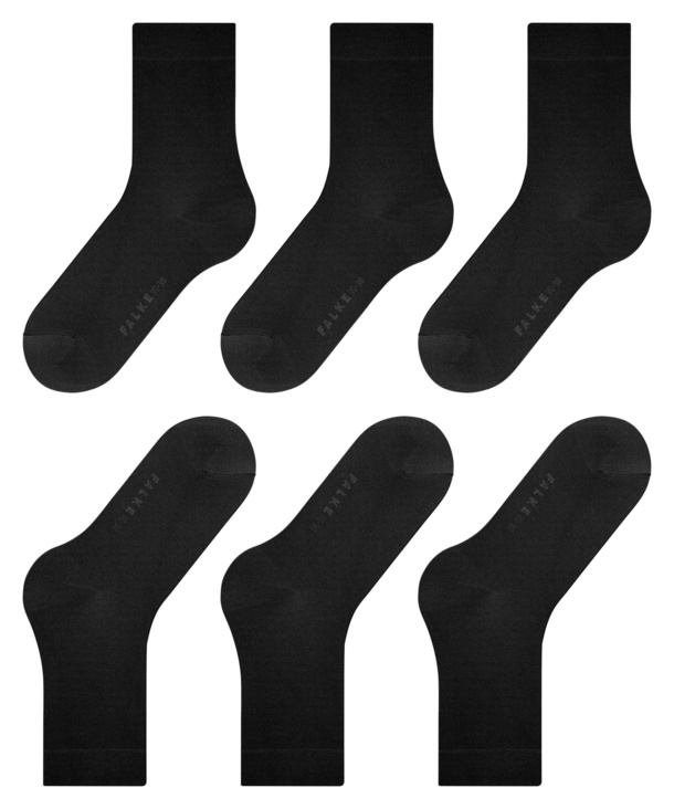 FALKE Family Multipack W So Algodón Sostenible Lisos 3 Pares