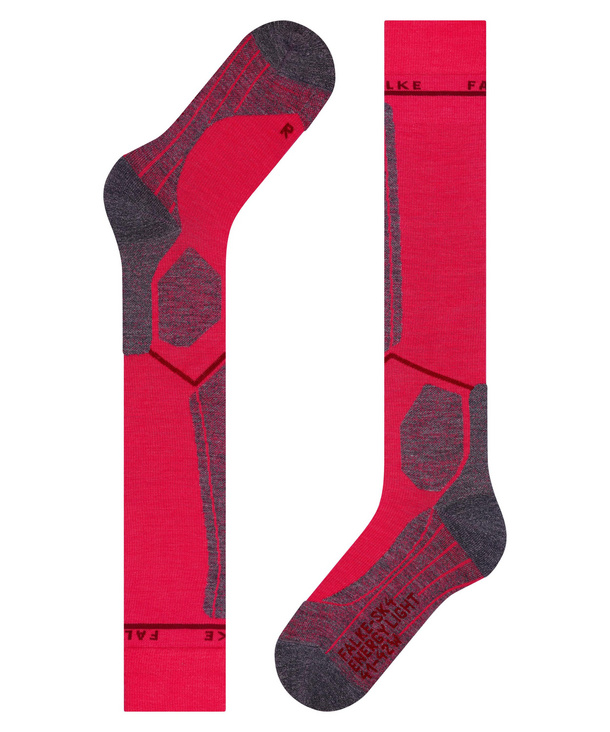 FALKE Dames Hardloopsokken RU Compression Energy W Kh functioneel materiaal met compressie 1 paar, Rood Red 8644, 35-38