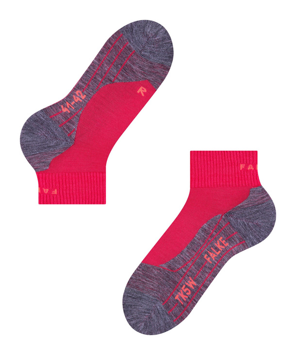 innovatie Snel Bloedbad Trekkingsokken voor dames TK 5: Short (Rood) | FALKE