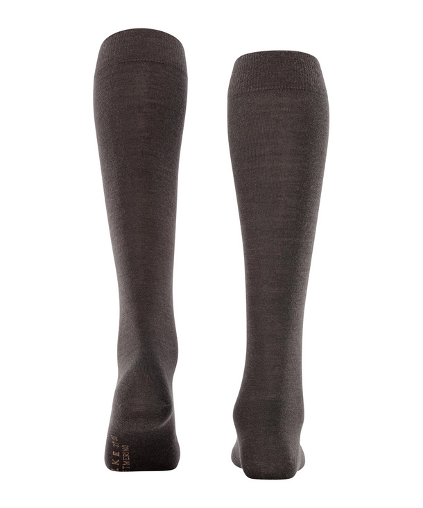 Falke Softmerino Calzamaglia Termica – Confezione Da 2 – Lana Merino E Cotone, Colore Marrone Scuro (Dark Brown), Taglia XL
