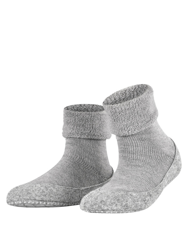 Graue warme Socken \/ Haussocken von Cosy Home Socks *Neu* Schuhe Hausschuhe Hüttenschuhe 