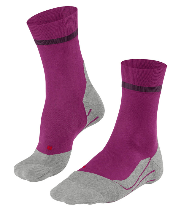 Size 27-30 Falke Kids RU4 Running Socks Light Grey 