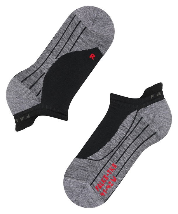 Trekking Socks TK5 Invisible Women (Black) | FALKE