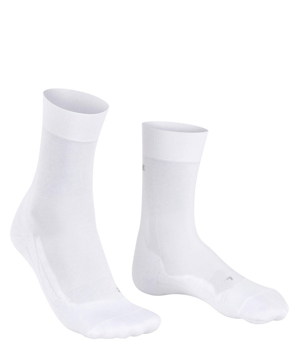 FALKE Damen Golfsocken GO 2 Short – 2er Pack, Größe 35/36, Weiß, Mit Polsterung Für Mehr Komfort