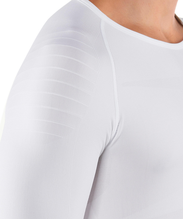 Langarmshirt für Herren Tight Fit Warm (Weiß) | FALKE