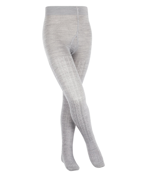 Cable Kids Tights (Grey)