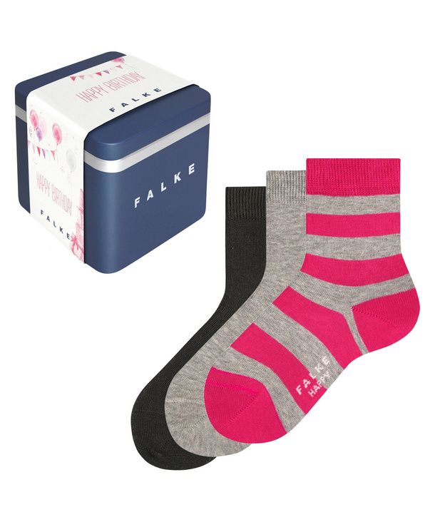 Happy (Mehrfarbig) Giftbox Socken FALKE Kinder | 3-Pack