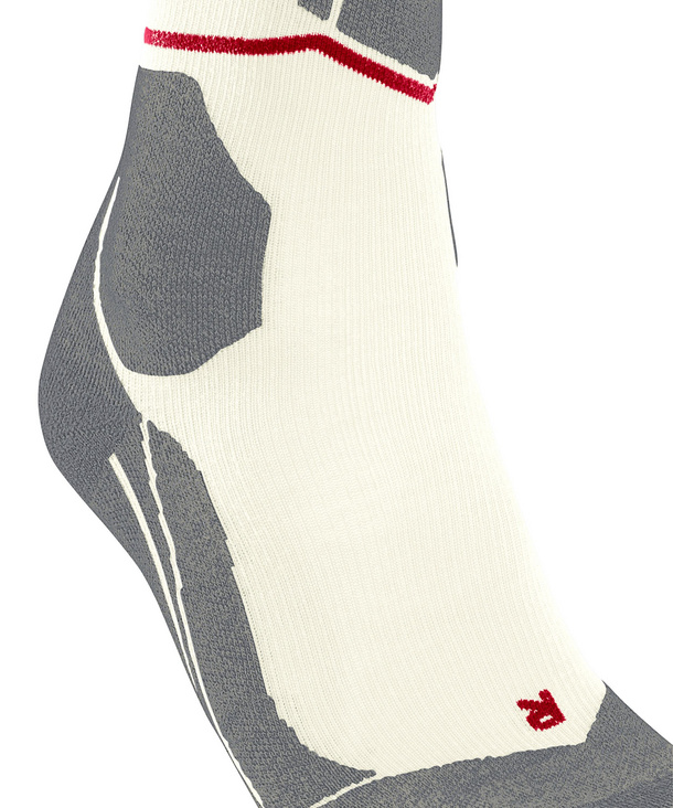 FALKE Dames Skisokken SK4 Advanced W Kh wol functioneel materiaal warm dun 1 paar, Wit Off-White 2040-O, 39-40
