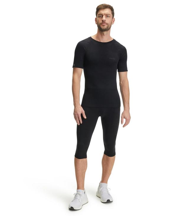 Impulse Running MEN 3/4 TIGHTS (Black) | FALKE