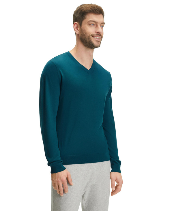 Herren Bekleidung Pullover und Strickware V-Ausschnitt Pullover Fynch-Hatton Pullover in Blau für Herren 