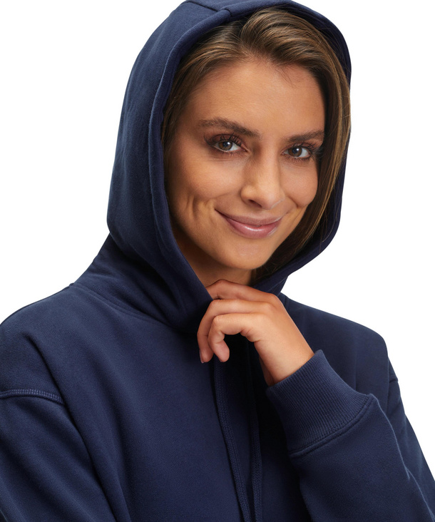 Falke Felpa Donna - Polo Leggera Con Zip, Traspirante E Delicata