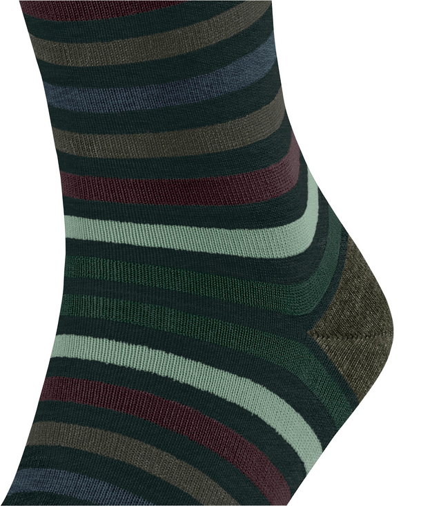 Falke Heren Sokken Tinted Stripe M So wol katoen