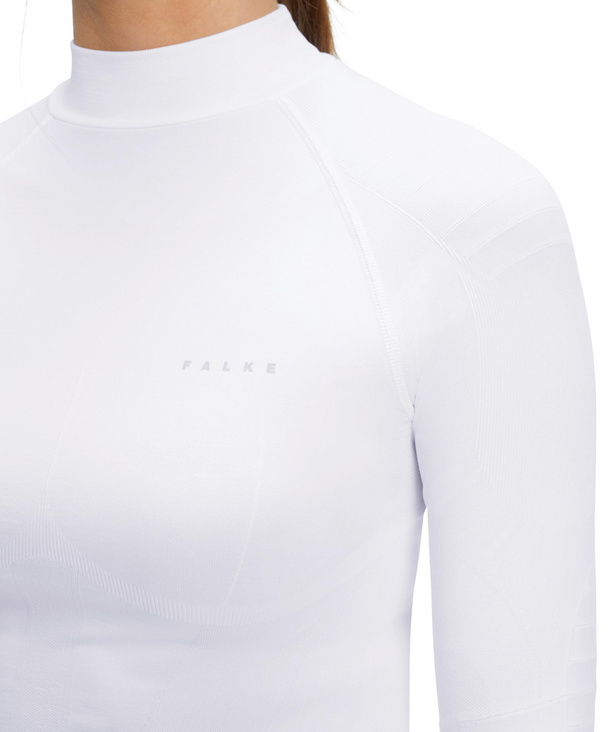 S 1 Pezzo 2860 per Prestazioni Sportive Camicia da Donna a Maniche Corte Falke Unterwäsche Maximum Warm Shortsleeve Shirt Comfort Colore Bianco 