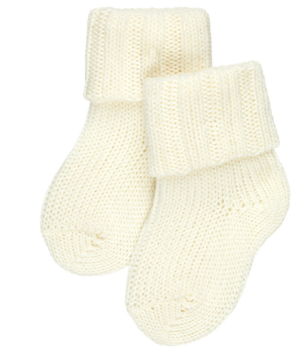 Herstellergröße: 1-6 monate 1 Paar Dicke Strick Baby Jungen Mädchen Socken 60% Baumwolle 27% Schurwolle Größe 62-68 Blau FALKE Baby Wollsöckchen Flausch 