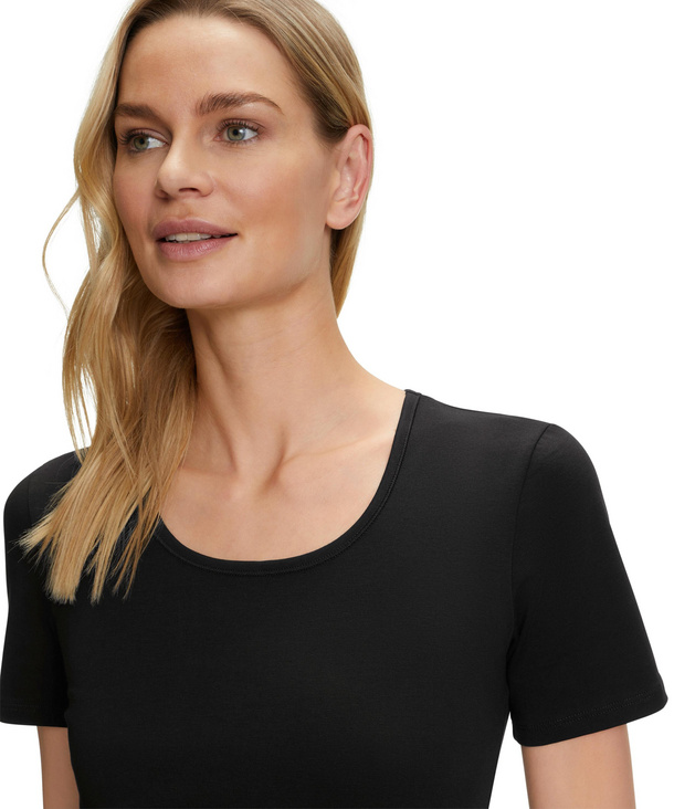 FALKE Damen Daily Lace Unterhemd - Baumwolle Spitzen Top Mit Verstellbaren Trägern