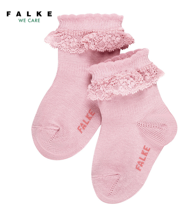 meesteres Delegatie vergelijking Romantic Lace Baby's Sokken (Roze) | FALKE