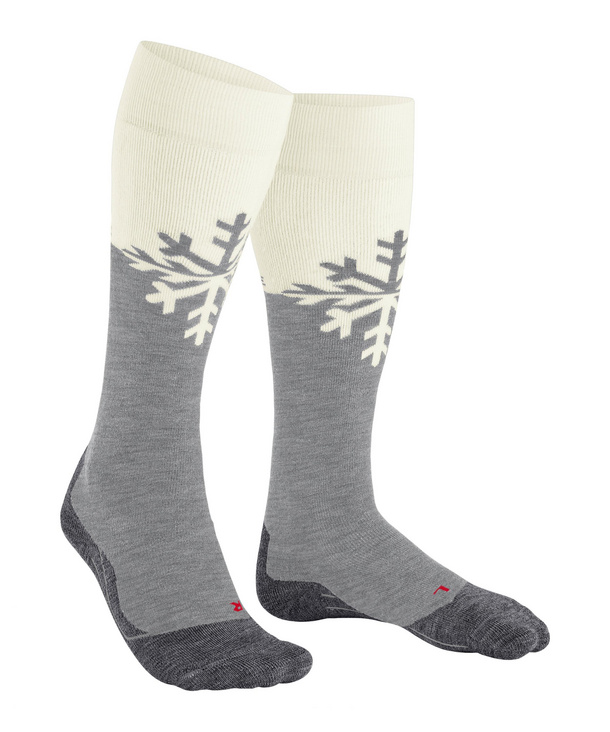 SK2 Intermediate Women Skiing Kneehigh Socks (Grey) FALKE