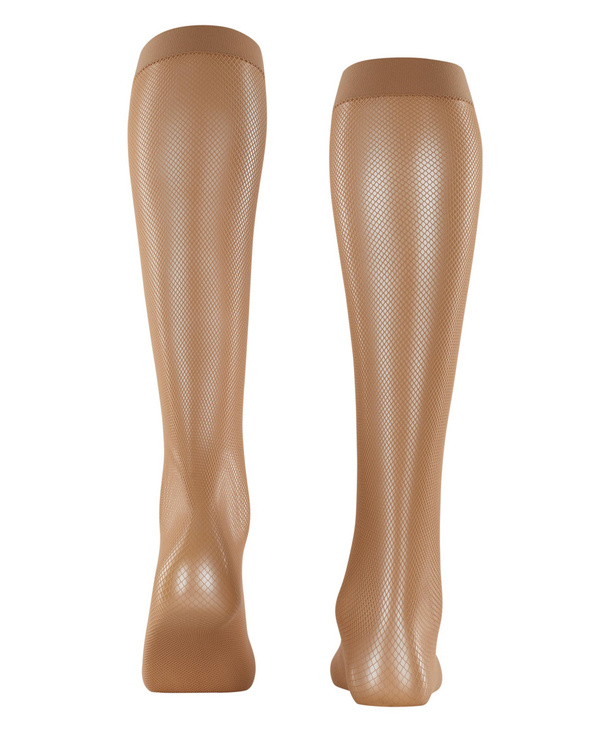 Net Women Knee-high socks (Beige) | FALKE