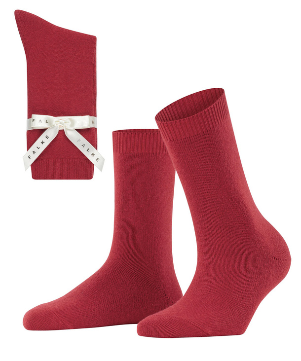 Cosy Wool Dames Sokken (Rood) | FALKE